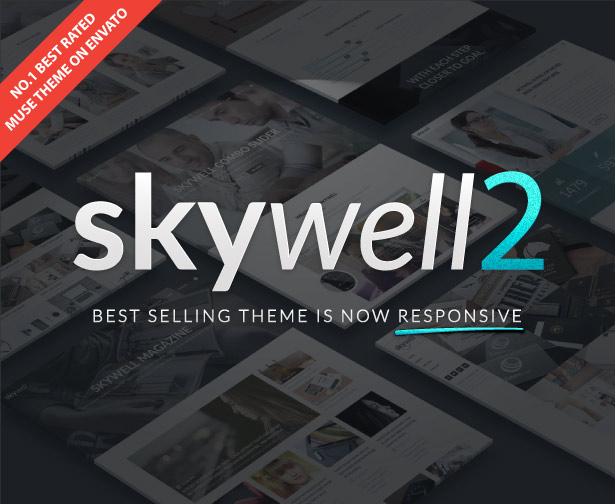 Skywell - MultiPurpose Adobe Muse Template - 1