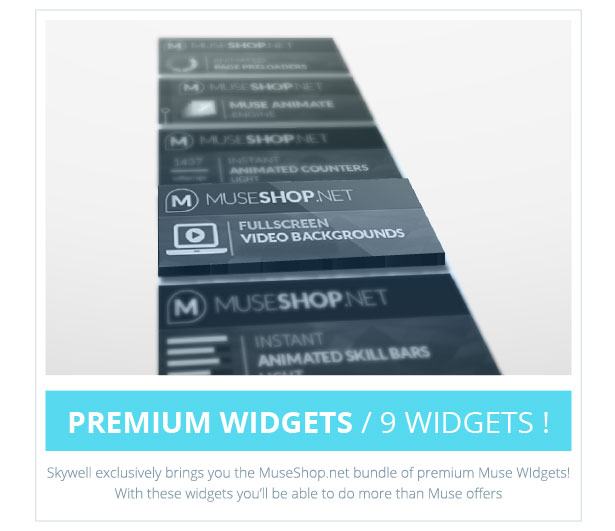 Skywell - MultiPurpose Adobe Muse Template - 4